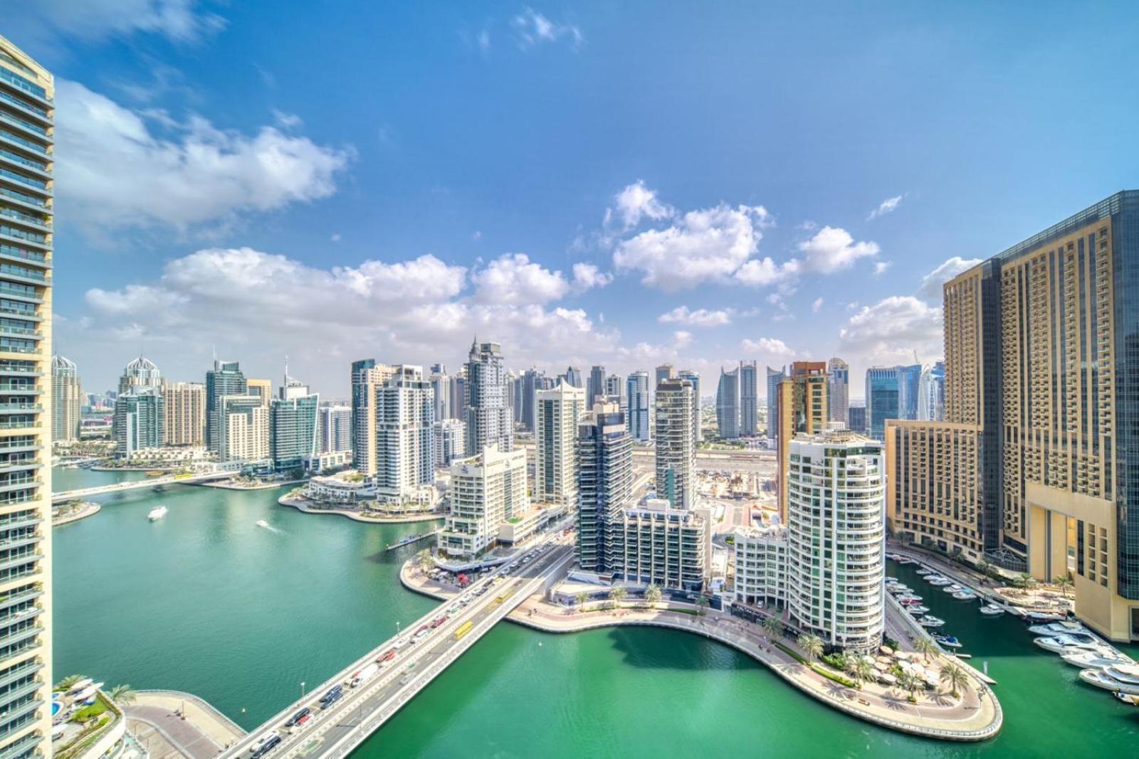 Enticing Space With Marina View Near The Beach! Dubai Eksteriør billede