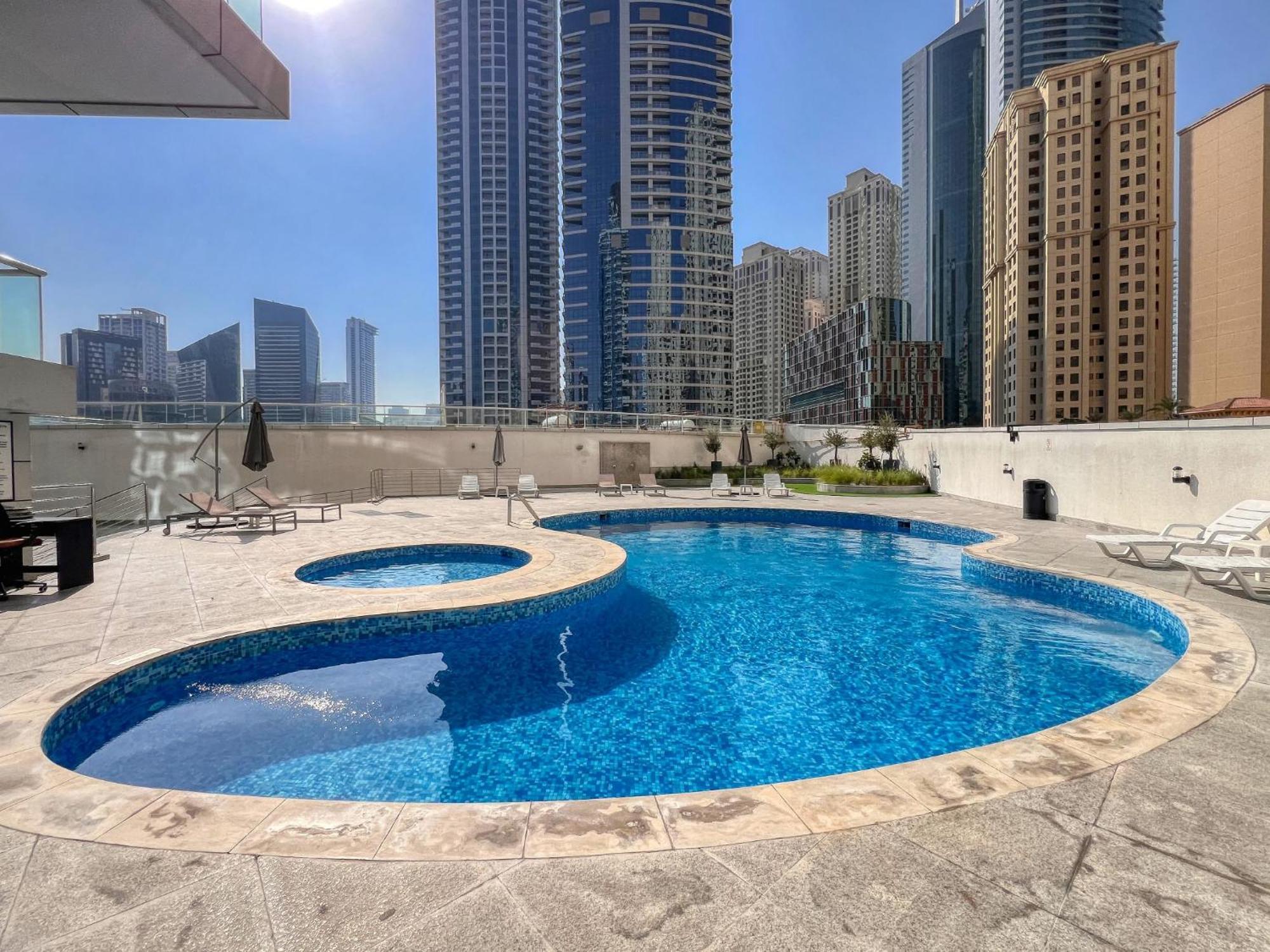 Enticing Space With Marina View Near The Beach! Dubai Eksteriør billede