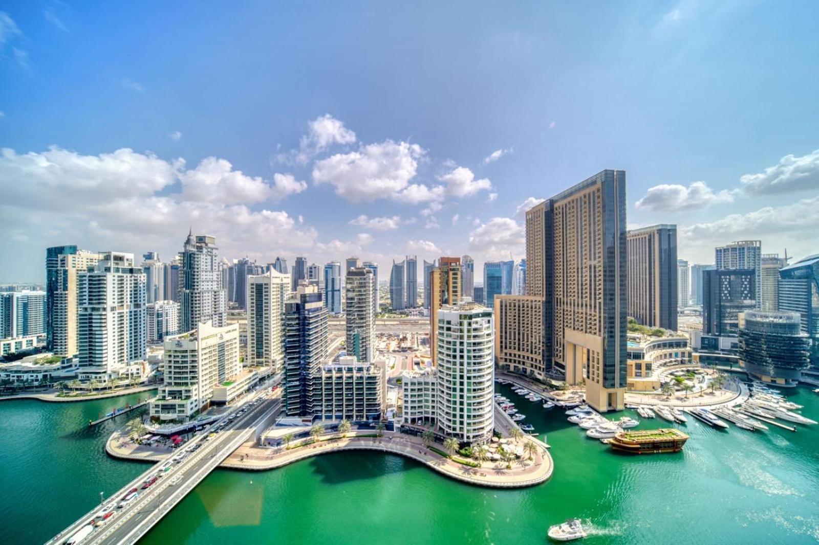 Enticing Space With Marina View Near The Beach! Dubai Eksteriør billede